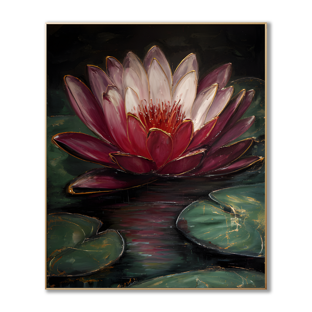 AVIORART Sacred Lotus Wall Art Canvas