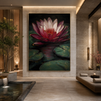 AVIORART Sacred Lotus Wall Art Canvas