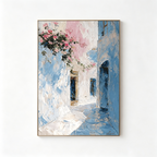 AVIORART Santorini Dreams Wall Art Canvas