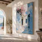 AVIORART Santorini Dreams Wall Art Canvas