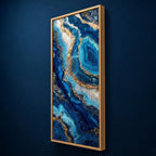 AVIORART Sapphire Riches Wall Art Canvas