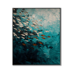 AVIORART Sapphire School Wall Art Canvas