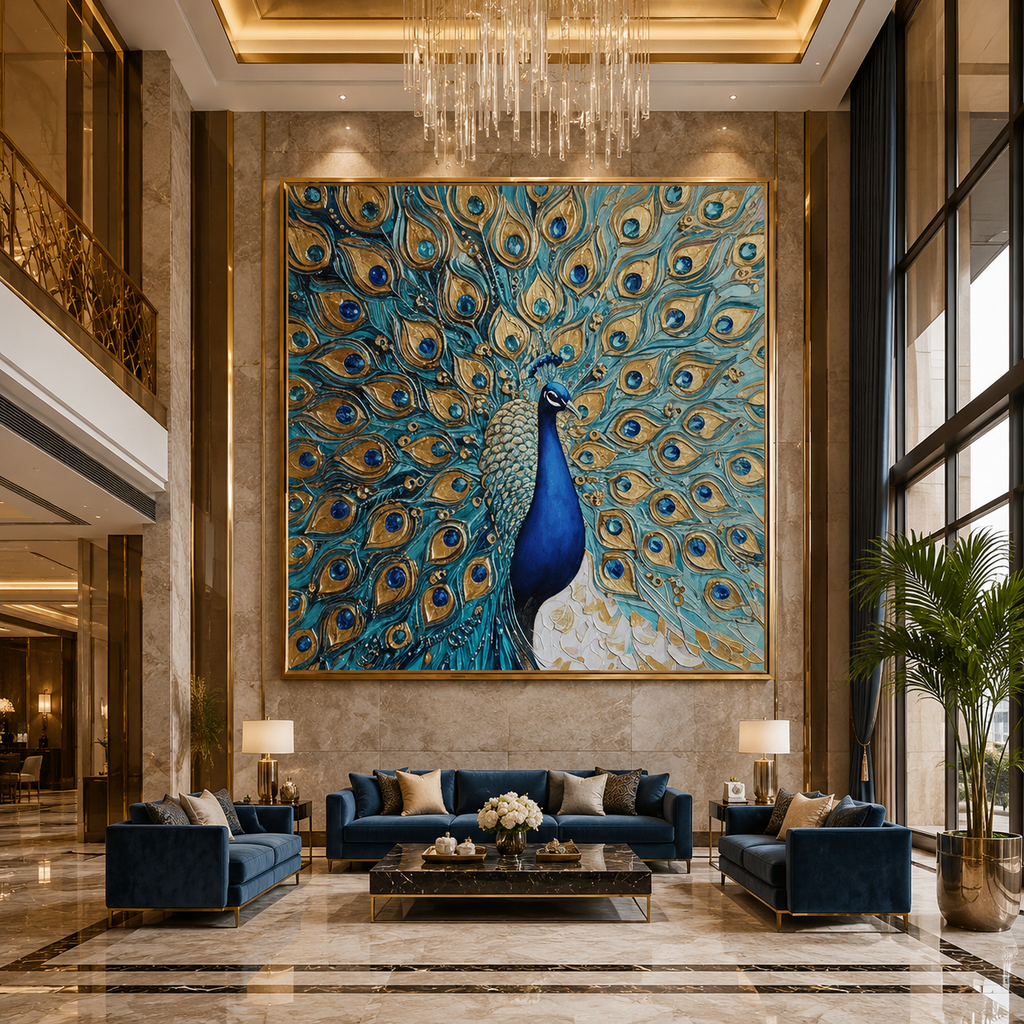 AVIORART Sapphire Spectacle Wall Art Canvas