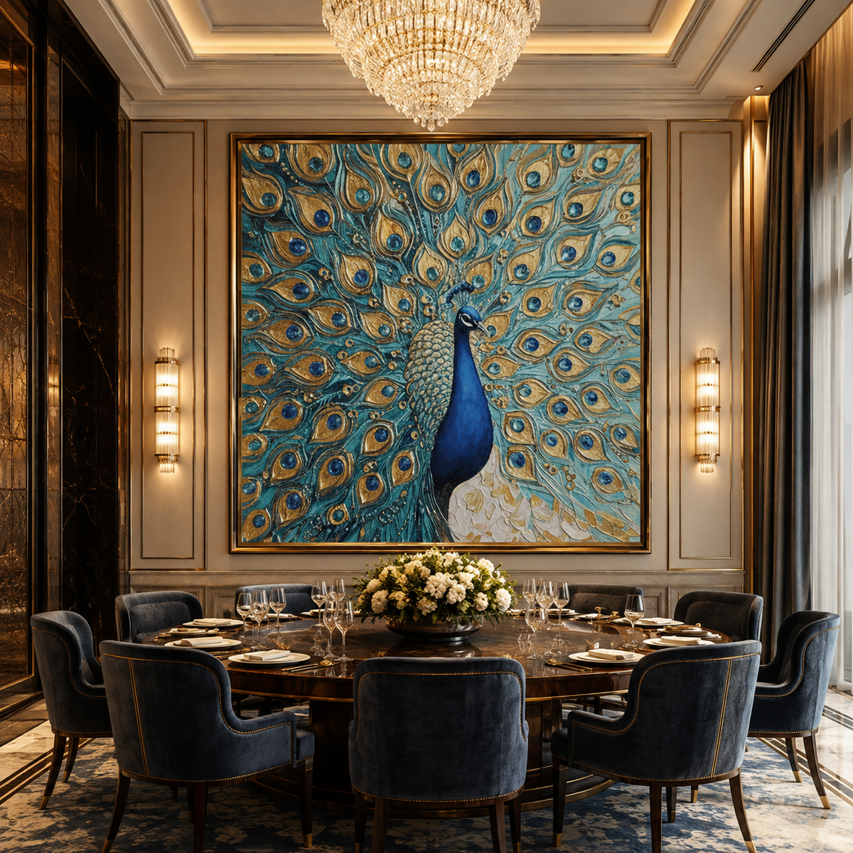 AVIORART Sapphire Spectacle Wall Art Canvas