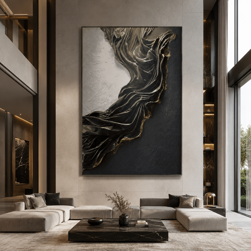 AVIORART Satin Shadows Wall Art Canvas