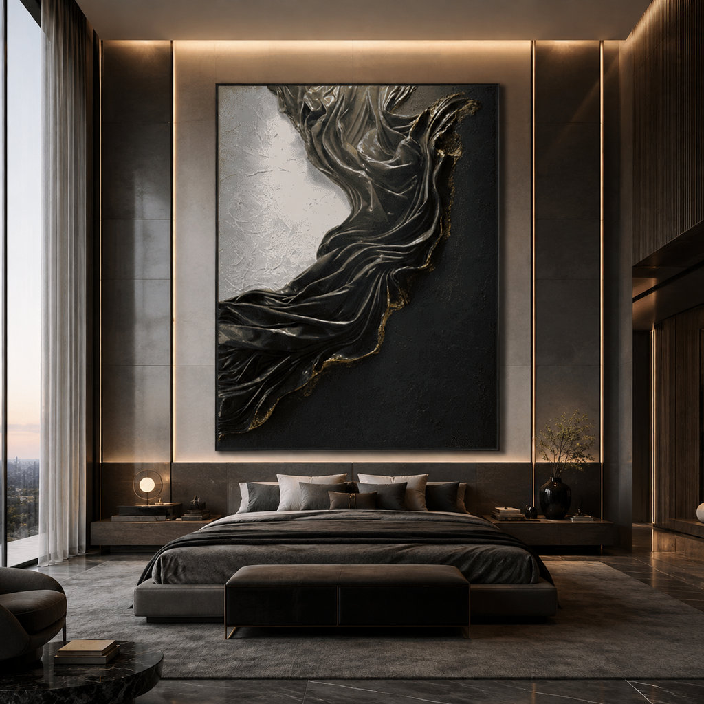 AVIORART Satin Shadows Wall Art Canvas