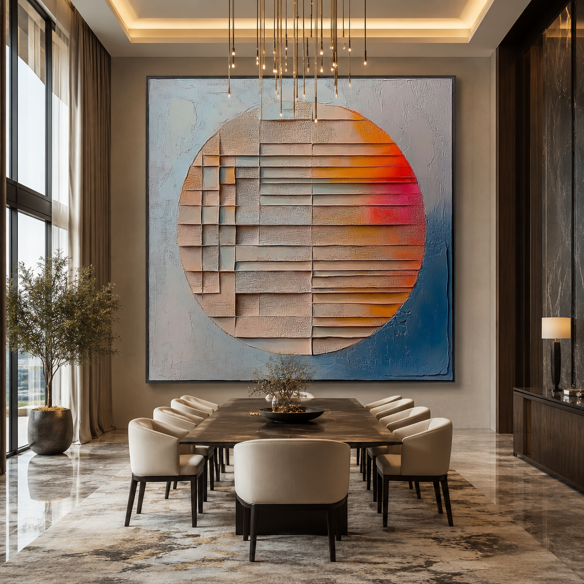 AVIORART Scale of Creation Wall Art Canvas