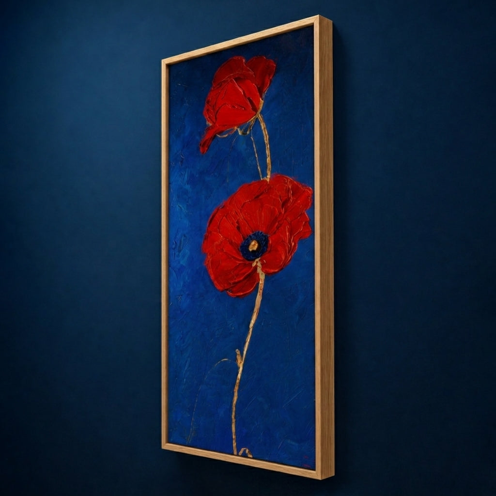 AVIORART Scarlet Duet Wall Art Canvas