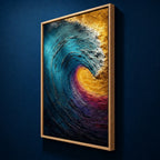 AVIORART Sea's Colors Wall Art Canvas