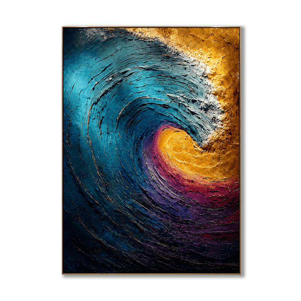 AVIORART Sea's Colors Wall Art Canvas