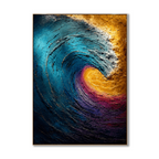 AVIORART Sea's Colors Wall Art Canvas