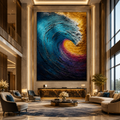 AVIORART Sea's Colors Wall Art Canvas