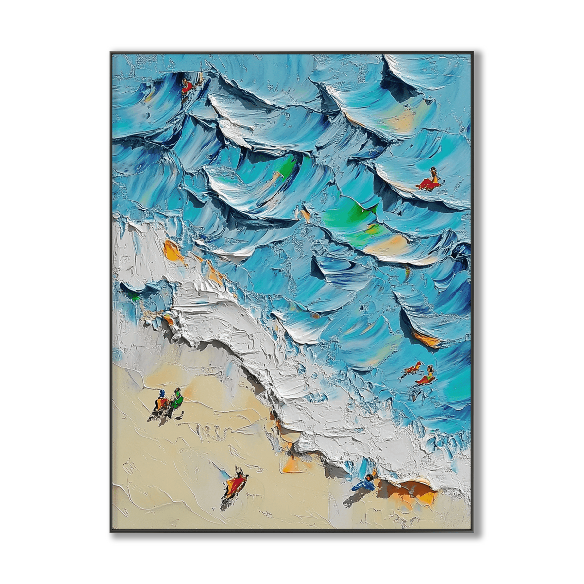 AVIORART Seaside Escape Wall Art Canvas