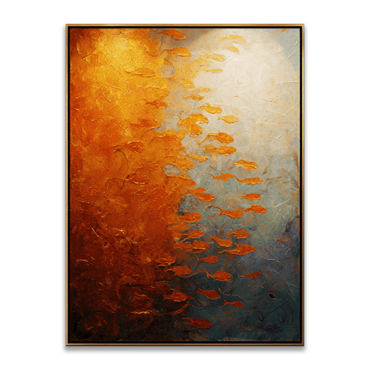 AVIORART Solaria Current Wall Art Canvas