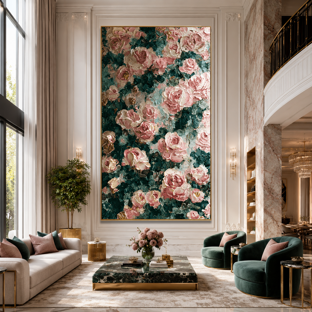 AVIORART Soul Blooms Wall Art Canvas