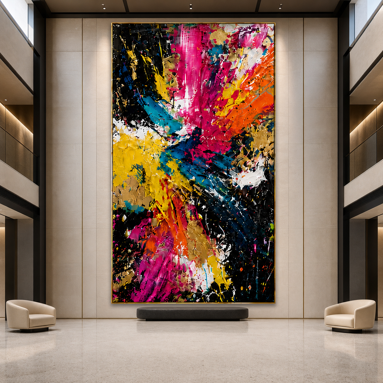 AVIORART Soul Colors Wall Art Canvas