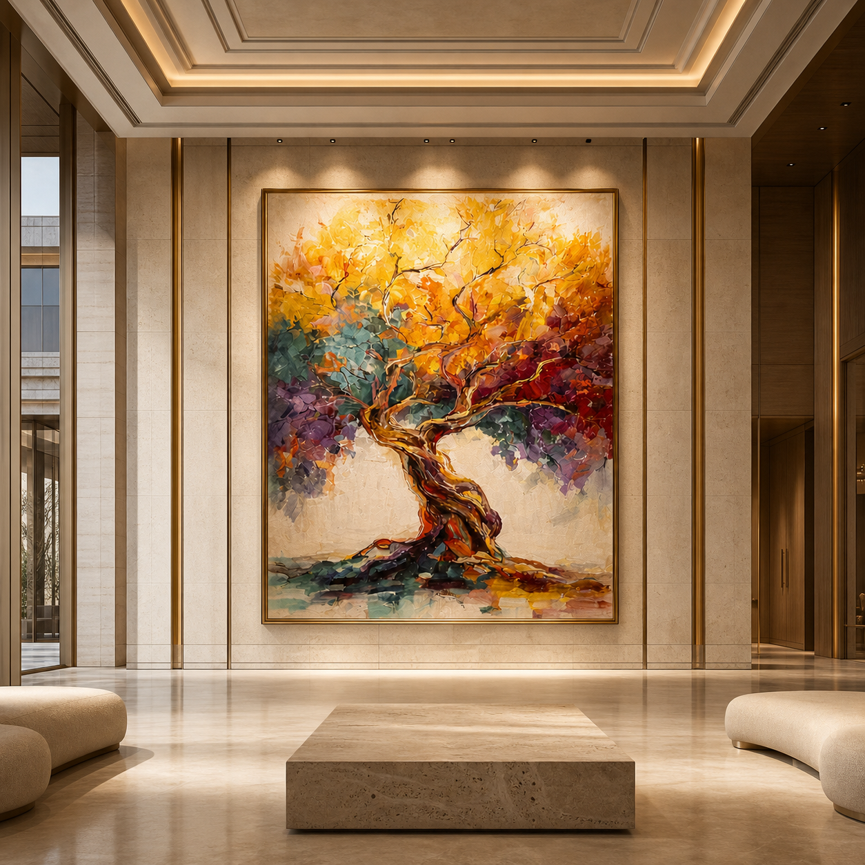 AVIORART Spectrum of Life Wall Art Canvas