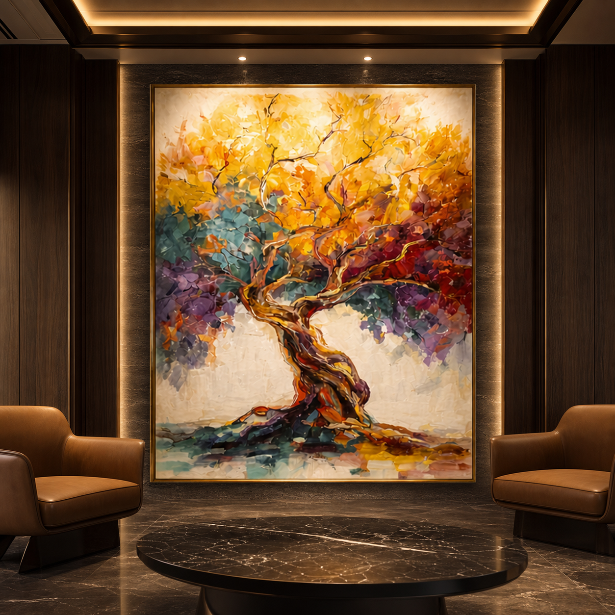 AVIORART Spectrum of Life Wall Art Canvas