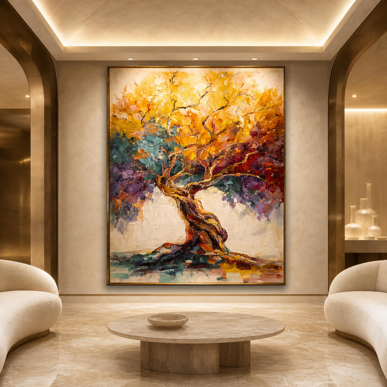 AVIORART Spectrum of Life Wall Art Canvas