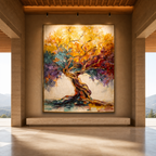 AVIORART Spectrum of Life Wall Art Canvas