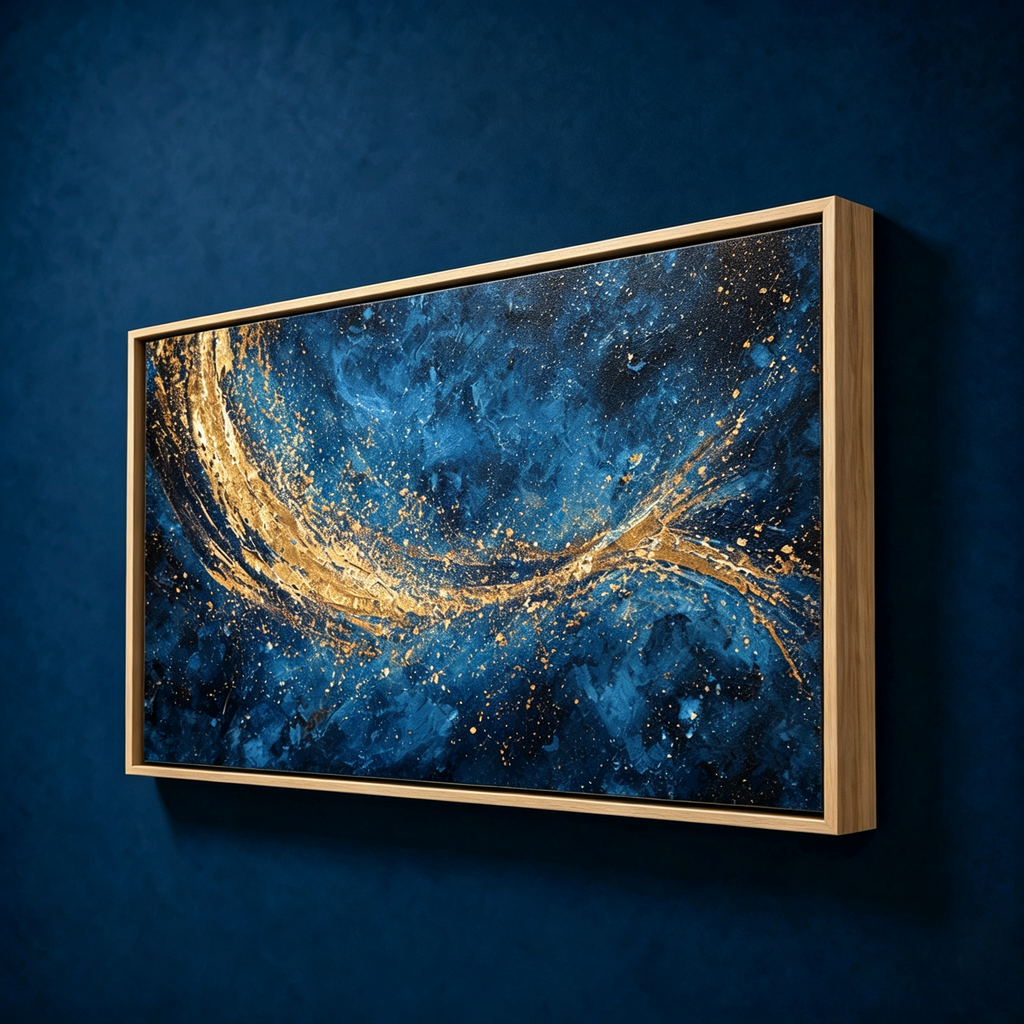 AVIORART Stardust Currents Wall Art Canvas