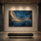 AVIORART Stardust Currents Wall Art Canvas