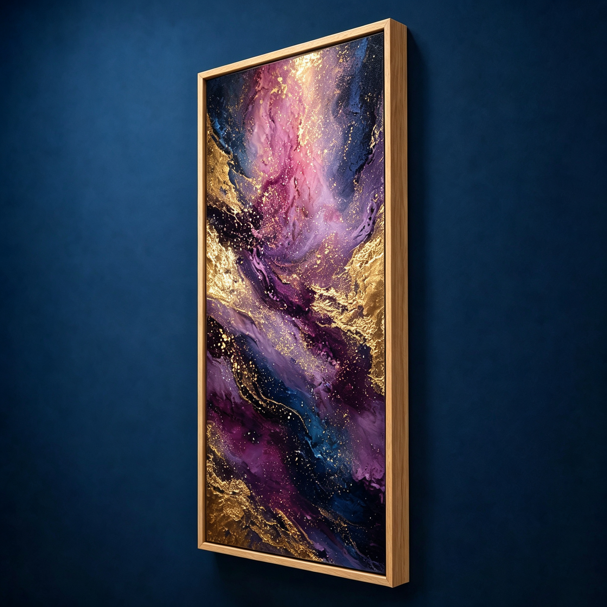 AVIORART Stardust Gold Wall Art Canvas
