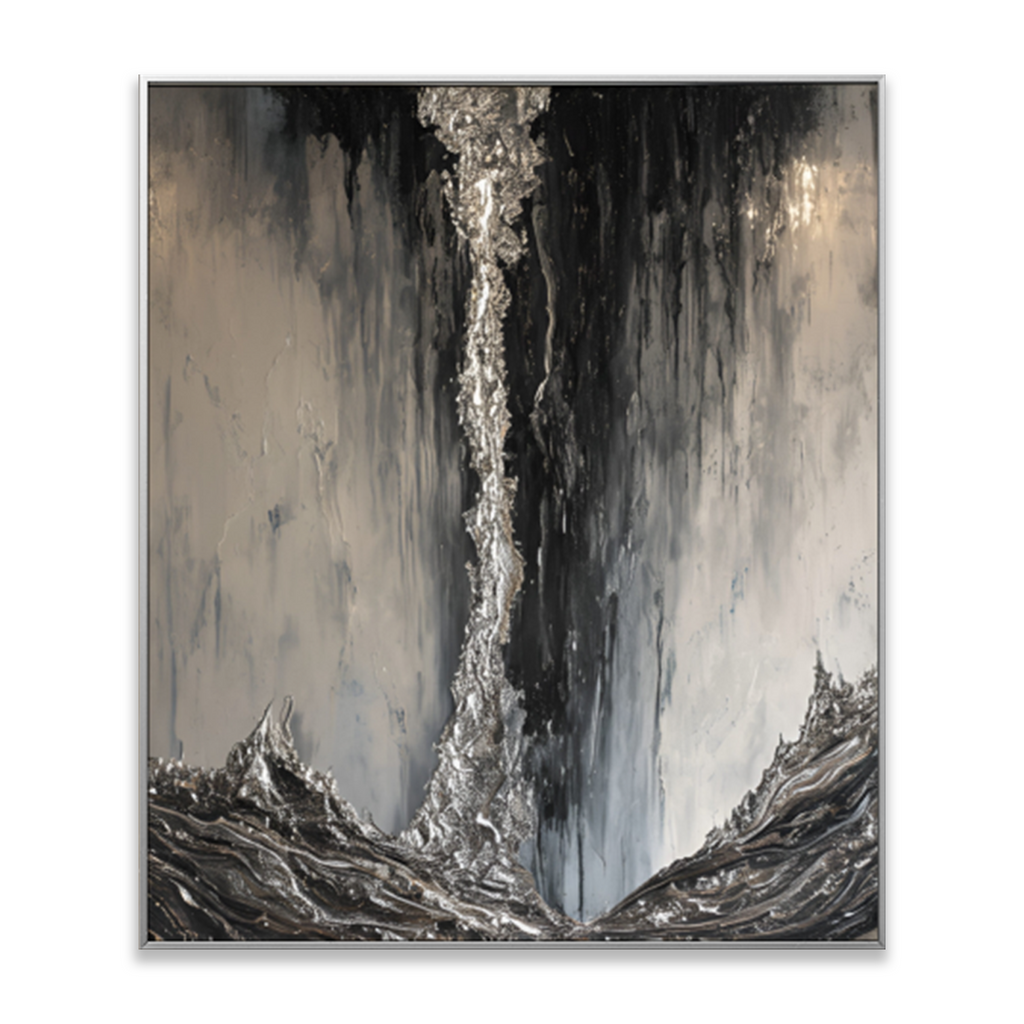 AVIORART Stone Waterfall Wall Art Canvas