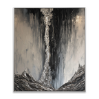 AVIORART Stone Waterfall Wall Art Canvas