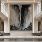AVIORART Stone Waterfall Wall Art Canvas