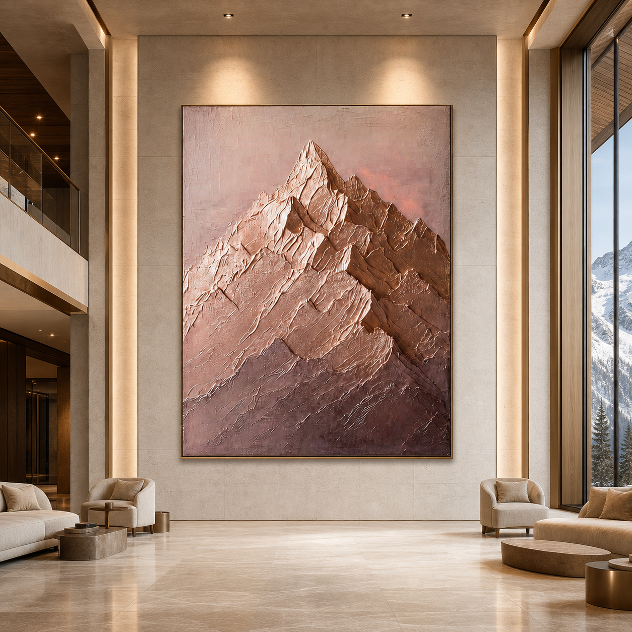 AVIORART Strawberry Peak Wall Art Canvas