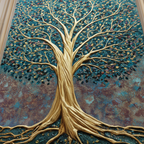 AVIORART Strong Roots Wall Art Canvas