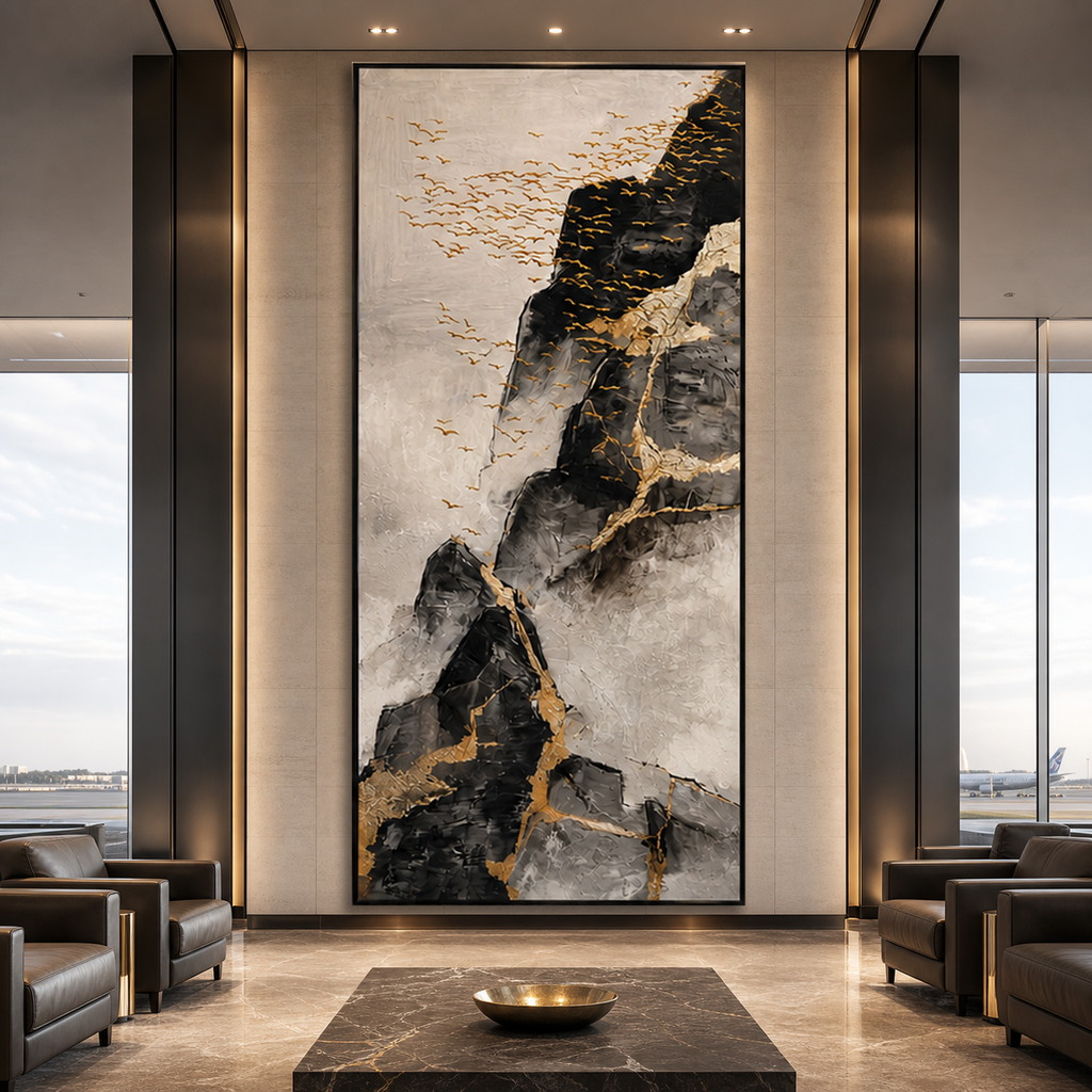 AVIORART Sumi Sky Wall Art Canvas