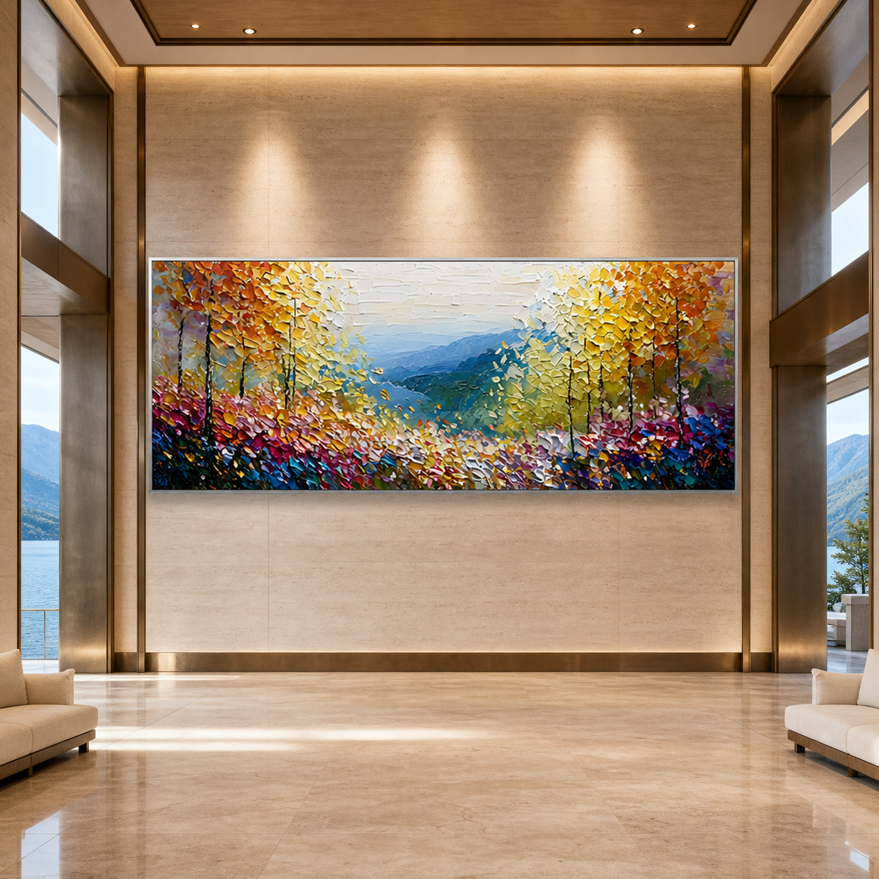 AVIORART Sunday Stroll Wall Art Canvas