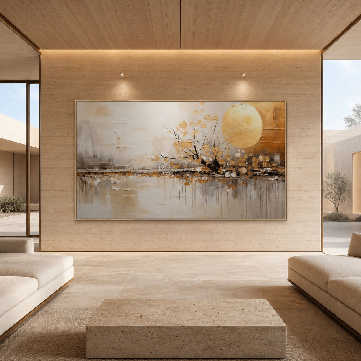 AVIORART Sunrise Splendor Wall Art Canvas
