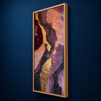 AVIORART Tanzanite Wall Art Canvas