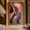 AVIORART Tanzanite Wall Art Canvas