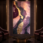 AVIORART Tanzanite Wall Art Canvas