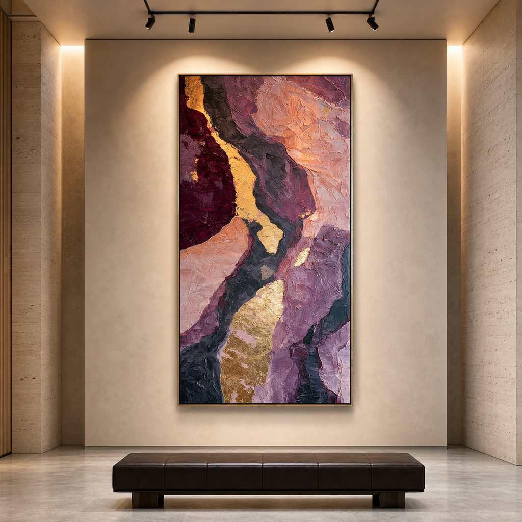 AVIORART Tanzanite Wall Art Canvas