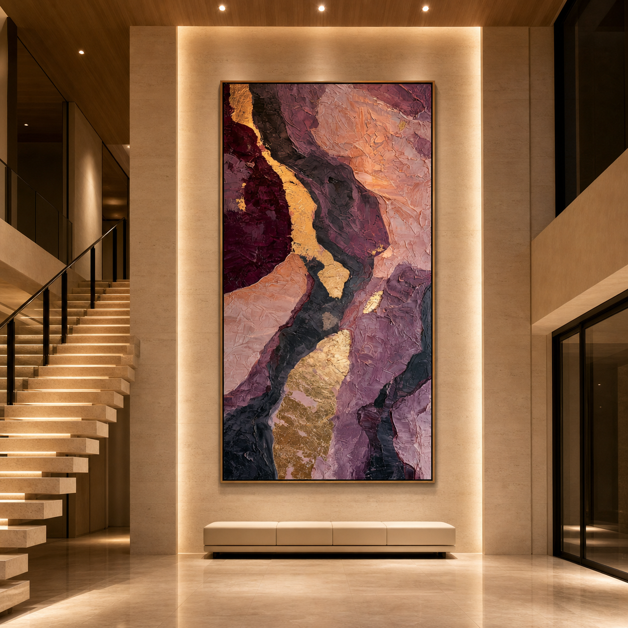 AVIORART Tanzanite Wall Art Canvas