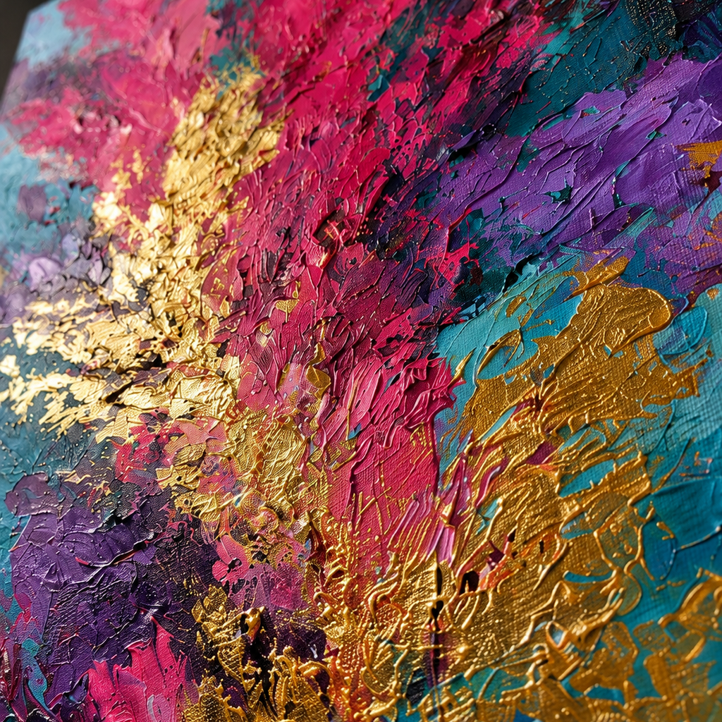 AVIORART Technicolor Soul Wall Art Canvas
