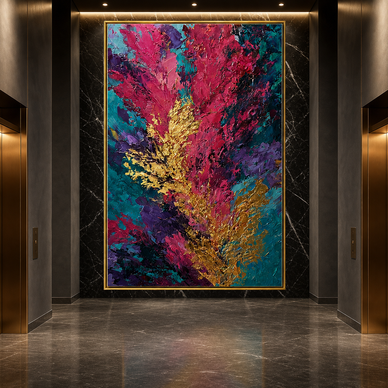 AVIORART Technicolor Soul Wall Art Canvas