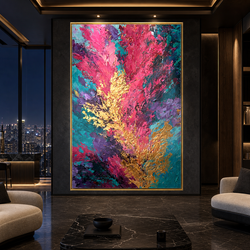 AVIORART Technicolor Soul Wall Art Canvas