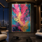 AVIORART Technicolor Soul Wall Art Canvas