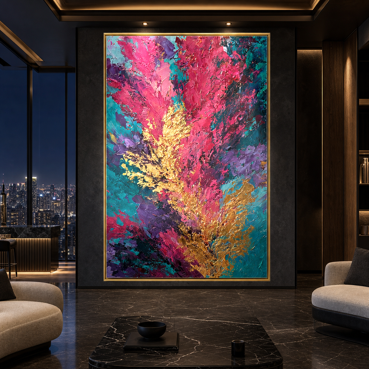 AVIORART Technicolor Soul Wall Art Canvas
