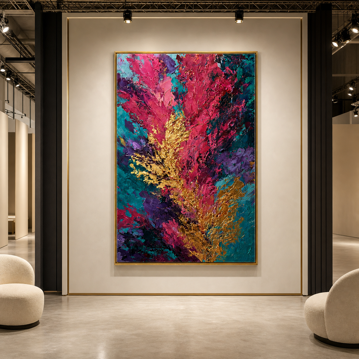 AVIORART Technicolor Soul Wall Art Canvas