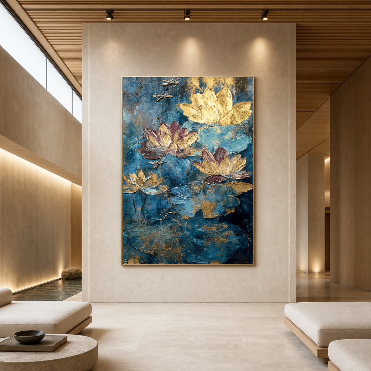 AVIORART Temple of Petals Wall Art Canvas