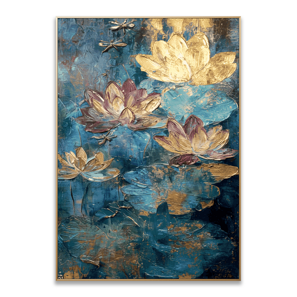 AVIORART Temple of Petals Wall Art Canvas