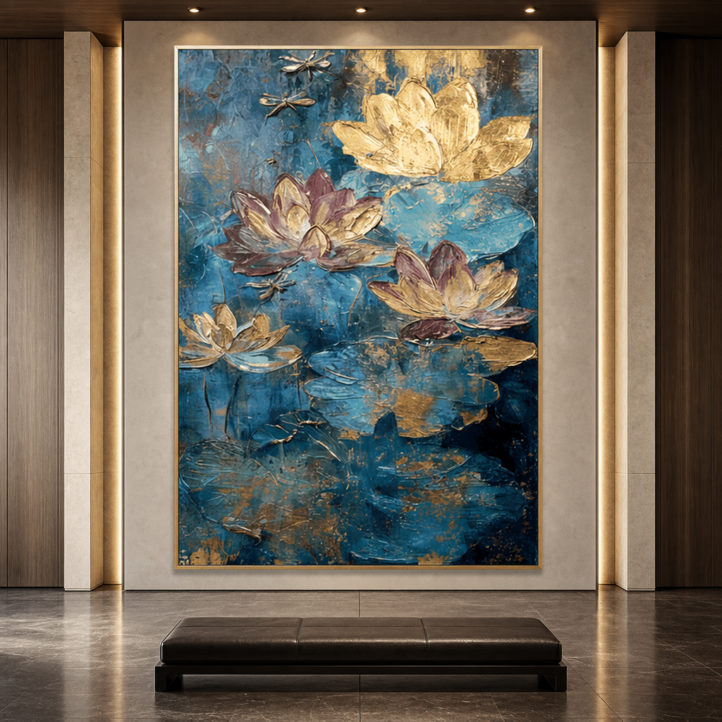 AVIORART Temple of Petals Wall Art Canvas