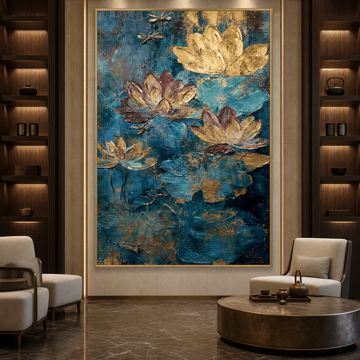 AVIORART Temple of Petals Wall Art Canvas
